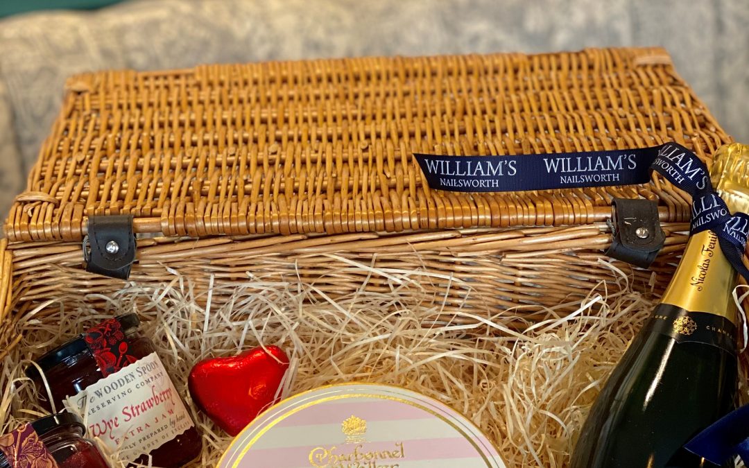 Valentine’s Hampers Available Now